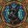 Black Scottish Terrier Dog Portrait - Intricate Stained Glass Tiffany Mosaic Art Stained Glass Suncatcher - 5