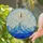 Fantasy Sword Impaled Icy Mountain Peak - Tiffany Stained Glass Jewel Tone Art Stained Glass Suncatcher - 2