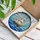 Majestic Multi-Masted Tall Ship Galleon Ocean Waves Sky Clouds Tiffany Glass Art Stained Glass Suncatcher - 3