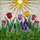 Tiffany Style Stained Glass Tulips Hyacinths Sun Garden Art - Jewel Tone Spring Decor Stained Glass Suncatcher - 5