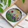 Tiffany Style Stained Glass Tulips Hyacinths Sun Garden Art - Jewel Tone Spring Decor Stained Glass Suncatcher - 3
