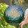 Aurora Borealis Stained Glass Forest Mountain Wildflowers - Tiffany Jewel Tones Art Stained Glass Suncatcher - 2