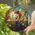 Fairy Dandelion Butterfly Wings Mushroom Tiffany Style - Ethereal Fantasy Decor Gift Stained Glass Suncatcher - 2