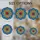 Tiffany Style Stained Glass Red Flower Star Mandala Blue Floral Geometric Intricate Mosaic Art Stained Glass Suncatcher - 4
