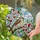 Sparrow Bird Stained Glass Blossoming Tree Pink Flowers Tiffany Style Mosaic Art Stained Glass Suncatcher - 2
