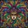 Venetian Masquerade Mask Jester Harlequin Feathered Headdress Tiffany Stained Glass Mosaic Stained Glass Suncatcher - 5