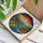 Tiffany Stained Glass Mountain River Landscape Wildflower Sunset Jewel Tones Stained Glass Suncatcher - 3