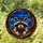 Highly Detailed Raccoon Stained Glass Tiffany Art Tree Log Emerging Wildlife Decor Stained Glass Suncatcher - 1