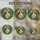Woman Auburn Hair Stained Glass Forest Landscape Wreath Butterfly Star Flowers Stained Glass Suncatcher - 4