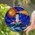 Tiffany Style Lighthouse Coastline Swirling Sky Sun Ocean Waves Craggy Rocks Art Stained Glass Suncatcher - 2