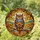 Horned Owl Stained Glass Tiffany Style - Autumn Leaves Tree Branch Window Decor Art Stained Glass Suncatcher - 1