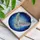 White Dove In Flight Stained Glass Art - Tiffany Style Starburst Mosaic, Intricate Lead Lines Stained Glass Suncatcher - 3