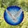 White Dove In Flight Stained Glass Art - Tiffany Style Starburst Mosaic, Intricate Lead Lines Stained Glass Suncatcher - 1