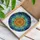 Chrysanthemum Dahlia Stained Glass Flower Edge-to-Edge Tiffany Jewel Tone Mosaic Art Stained Glass Suncatcher - 3