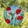 Hummingbird Red Poppy Stained Glass Mosaic Tiffany Style Intricate Jewel Tone Art Stained Glass Suncatcher - 1