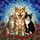 Shiba Inu Dog Cat Red Flowers Stained Glass Mosaic Art - Pet Lover Home Decor Gift Stained Glass Suncatcher - 5