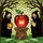 Tiffany Style Red Apple, Dark Hooded Figures, Pumpkin, Gnarled Branches Jewel Tone Stained Glass Suncatcher - 5