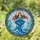 Goddess Figure Prayer Ocean Waves Tiffany Style Stained Glass Intricate Halo Art Stained Glass Suncatcher - 1