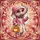 Baby Elephant in Pink Hat Spectacles Jacket Dress - Ornate Stained Glass Tiffany Style Art Stained Glass Suncatcher - 5