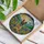 Belgian Malinois Dog Stained Glass Art, Wildflowers Sunflowers Mountains Butterflies Stained Glass Suncatcher - 3