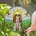 Cavalier King Charles Spaniel Tiffany Stained Glass Sun Butterfly Wildflower Meadow Stained Glass Suncatcher - 2