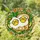 Smiling Eggs Toast Greenery Tiffany Stained Glass - Breakfast Brunch Kitchen Decor Stained Glass Suncatcher - 1