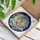 Sleeping Rabbit Golden Moon Tiffany Stained Glass Night Sky Jewel Tone Celestial Art Stained Glass Suncatcher - 3