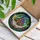 Stained Glass Fairy House Calla Lily Purple Roof - Tiffany Style Garden Mosaic Decor Stained Glass Suncatcher - 3
