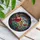 Tiffany Stained Glass Cardinal Birds Kissing Beaks Red Yellow Berries Leaves Mosaic Pattern Stained Glass Suncatcher - 3