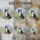 Tri-Color Australian Shepherd Dog Tiffany Stained Glass Flowers Butterflies Mosaic Hills Stained Glass Suncatcher - 4