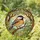 Chubby Chickadee Songbird Stained Glass Mosaic Branch Art - Tiffany Jewel Tone Decor Stained Glass Suncatcher - 1