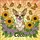 Chihuahua Coco Dog Stained Glass Butterflies Sunflowers Tiffany Style Art Mosaic Sky Stained Glass Suncatcher - 5