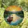 Fisherman Fishing Boat Lake Sunset Reeds Stained Glass - Nature Outdoor Gift for Him Stained Glass Suncatcher - 1