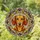 Dachshund Dog Tiffany Stained Glass Mosaic Portrait - Geometric Pattern Dog Lover Gift Stained Glass Suncatcher - 1