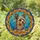 Yorkshire Terrier Stained Glass Portrait - Tiffany Style Dog Art Floral Mosaic Decor Stained Glass Suncatcher - 1