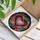 Stained Glass Heart Mosaic - Tiffany Style Jewel Tones Red Magenta Pink Lavender White Stained Glass Suncatcher - 3