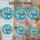 Tiffany Style Stained Glass Sea Turtle Ocean Coral Flowers Intricate Blue Water Patterns Stained Glass Suncatcher - 4