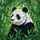Serene Panda Bear Stained Glass Art - Lush Bamboo Forest Jewel Tone Intricate Design Stained Glass Suncatcher - 5