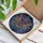 Detailed Multi-Colored Mosaic Rabbit Head Stained Glass Art Geometric Patterns Jewel Tones Stained Glass Suncatcher - 3