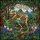 Tyrannosaurus Rex Skeleton Stained Glass Jungle Tropical Flowers Tiffany Style Art Stained Glass Suncatcher - 5