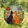 Tiffany Style Cats Nuzzle Stained Glass Botanical Flowers Jewel Tone Home Decor Gift Stained Glass Suncatcher - 1