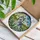 Gray White Husky Dog Stained Glass Art Meadow Butterflies Wildflowers Tiffany Style Stained Glass Suncatcher - 3