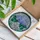Tiffany Style Stained Glass Hydrangea Flower Mosaic Art - Iridescent Jewel Tone Nancy Gift Stained Glass Suncatcher - 3
