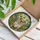 English Bulldog, Butterflies, Lush Floral Meadow – Intricate Stained Glass Art Stained Glass Suncatcher - 3