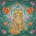 Fluffy Persian Cat Tiffany Style Stained Glass Mosaic with Peach & Lavender Blossoms Stained Glass Suncatcher - 5