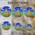 Tiffany Stained Glass Adult Kangaroo Joey Amber Orange Blue Sky Green Reeds Mosaic Stained Glass Suncatcher - 4