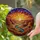 Grand Canyon Sunset Stained Glass Art - River Canyon Vista Rock Formations Desert Landscape Stained Glass Suncatcher - 2