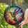 Hummingbird Stained Glass Tiffany Style Botanical Foliage Window Decor Gift Stained Glass Suncatcher - 2