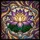 Blooming Lotus Flower Stained Glass Crystal Prism, Tiffany Style Ethereal Mosaic Stained Glass Suncatcher - 5