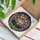Blooming Lotus Flower Stained Glass Crystal Prism, Tiffany Style Ethereal Mosaic Stained Glass Suncatcher - 3
